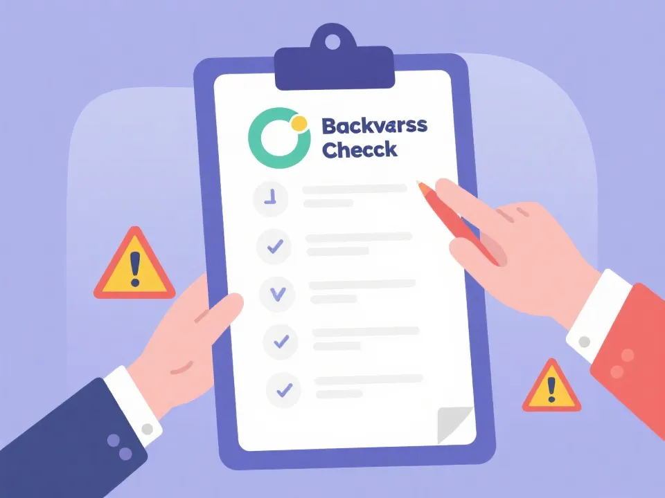 网站安全检查与验证步骤示意图